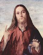 Vittore Carpaccio Salvator Mundi painting